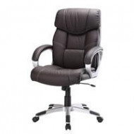 Bureaustoel comfort PU Bruin