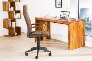 Bureaustoel Latin Hoge bruine vintage