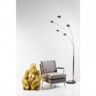 Decoratie figuur Monkey Gorilla Side XL Goud