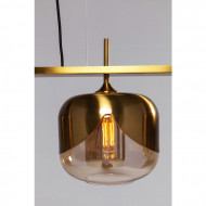 Glamoureuze hanglamp met vier lampenkappen