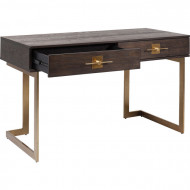 Luxe Bureau Osaka 138x60cm met messing frame
