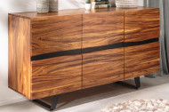 Massief dressoir 160cm zijde acacia met boomrand