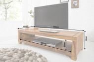 Massief sheeshamhout design tv meubel 110 cm
