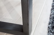 Massieve Acacia eiken-houten tafel Genesis 160cm Industrial look