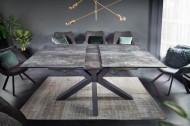 Moderne keramische eettafel ETERNITY 180-225cm Lava uitschuifbaar