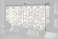 Design hanglamp SHELL 80cm schelplamp parelmoer