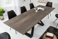 Eettafel Keramiek Uitschuifbaar Eikenlook CONCORD 180-230 cm
