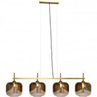 Glamoureuze hanglamp met vier lampenkappen