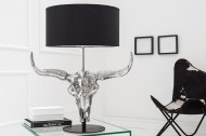 Imposante tafellamp EL TORO 68 cm zwarte stierenkop !!!!