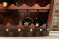 Wijnvat Authentiek wijnrek zoals Tafel 80cm koloniale stijl