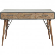 Bureau X Factory 3 Drw 120x60cm