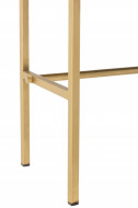 Console bruin - goud model Janis 2 Laden Mango Hout/