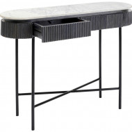 Console Sidetable 100cm met Marmer tafelblad
