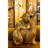 Decoratie figuur Monkey Gorilla Side XL Goud