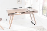 Design Bureau met Lade Massief Sheesham Hout 117 cm