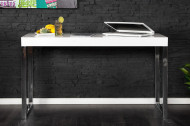 Design console WIT BUREAU 120cm wit hoogglans kantoortafel