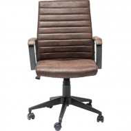 Kare design Bureaustoel Vintage Bruin model Labora