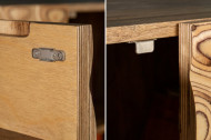 Massief dressoir LIVING 175 cm mangohout organisch design