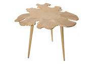 Salontafel Goud in een filigraan Bladmotief Leaf 57 cm