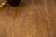 Salontafel Messing met Mangohout Blad Diamond 69 cm naturel