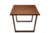 Uitschuifbare Eettafel Rubberhout Bruin 180cm uitschuifbaar 225 cm