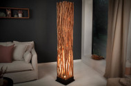 Vloerlamp massiev hout NATURE ART 173 cm