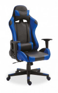 Bureaustoel Gaming Donkerblauw/zwart