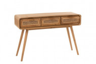 Console Teak Hout Naturel 100cm