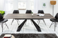 Eettafel Keramiek Uitschuifbaar Eikenlook CONCORD 180-230 cm
