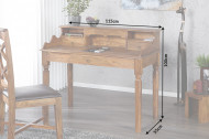 Elegant secretaresse HEMINGWAY L 115 cm Bureau Sheesham massief hout