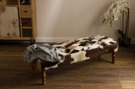 Gestoffeerde Design bank 125cm