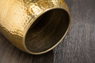 Handgemaakte bijzettafel ORIENT 36 cm goud gehamerd design