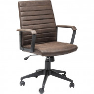 Kare design Bureaustoel Vintage Bruin model Labora