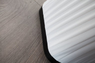 Moderne design vloerlamp HARMONY 120cm witte vloerlamp