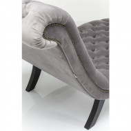 Relaxstoel Desire Velvet Zilver