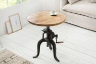 Salontafel Mangohout Verstelbaar ENGINEER 50 cm mangohout complexe tandwiel functie