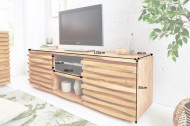 Tv meubel massiev Acaciahout 150 cm met een uitgebreid front