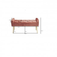 Bank Lofty Mauve Gold 103cm