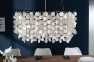 Design hanglamp SHELL 80cm schelplamp parelmoer