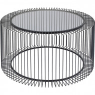 Design salontafel en grafisch designtaal rond 80cm