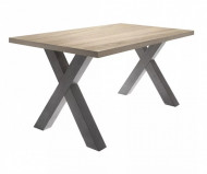 Eettafel 140cm Mister X-frame onderstel