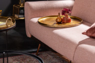 Elegante set van 2 salontafels ELEMENTS 62 cm goud met afneembaar tafelblad