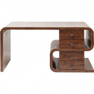 Kare design Bureau walnoothout 150x70cm van meubelontwerper Andreas Weber