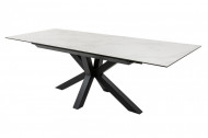Moderne keramische eettafel Bella 180-225 cm uitschuifbaar in marmerlook