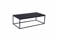 Salontafel marmerlook donker 120 cm