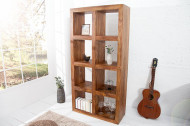 Wandkast Model: MAKASSAR 180cm Sheesham 8 vakken