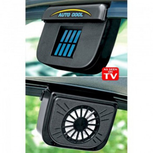 Ventilator auto cu alimentare solara