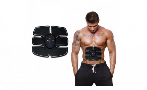 Aparat remodelare abdomen cu electrostimulare - Six Pack Gym