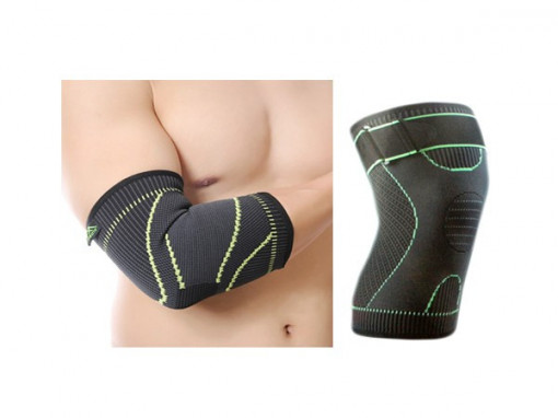 Cotiera elastica + Suport neopren pentru genunchi