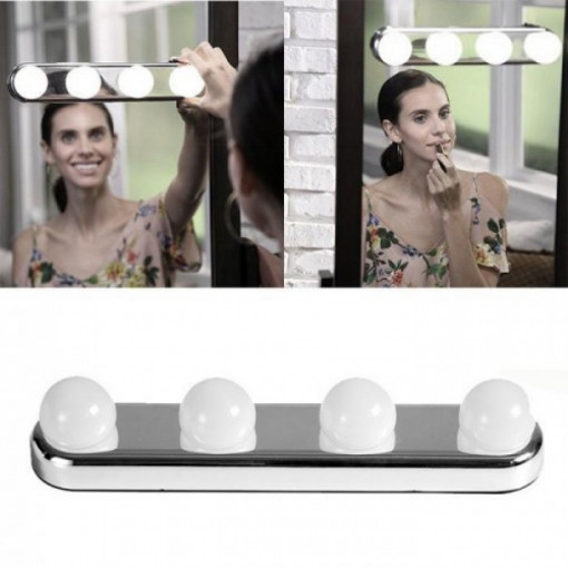 Lampa portabila pentru machiaj